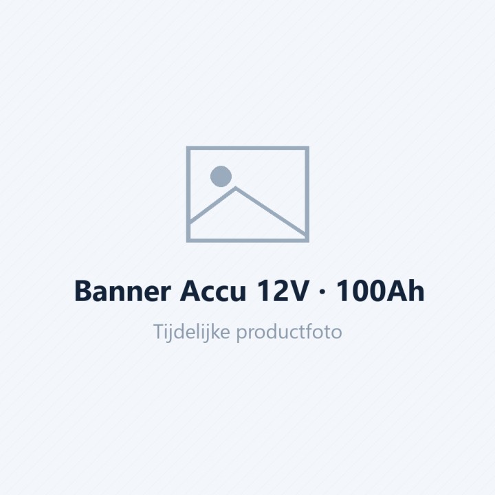 Banner Accu 12V · 100Ah