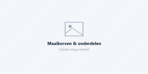 Maaikorven & onderdelen